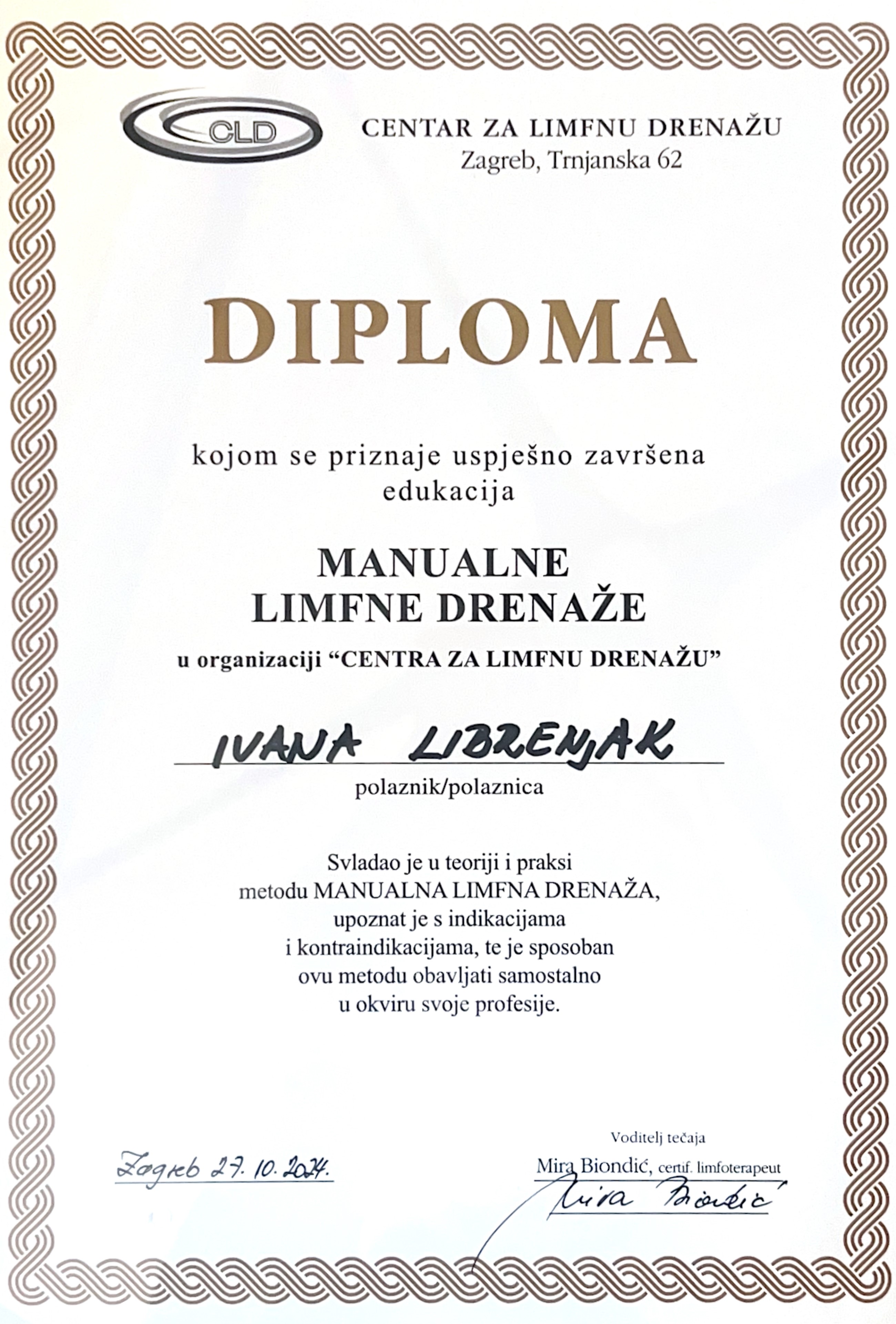 Diploma centra Tonus